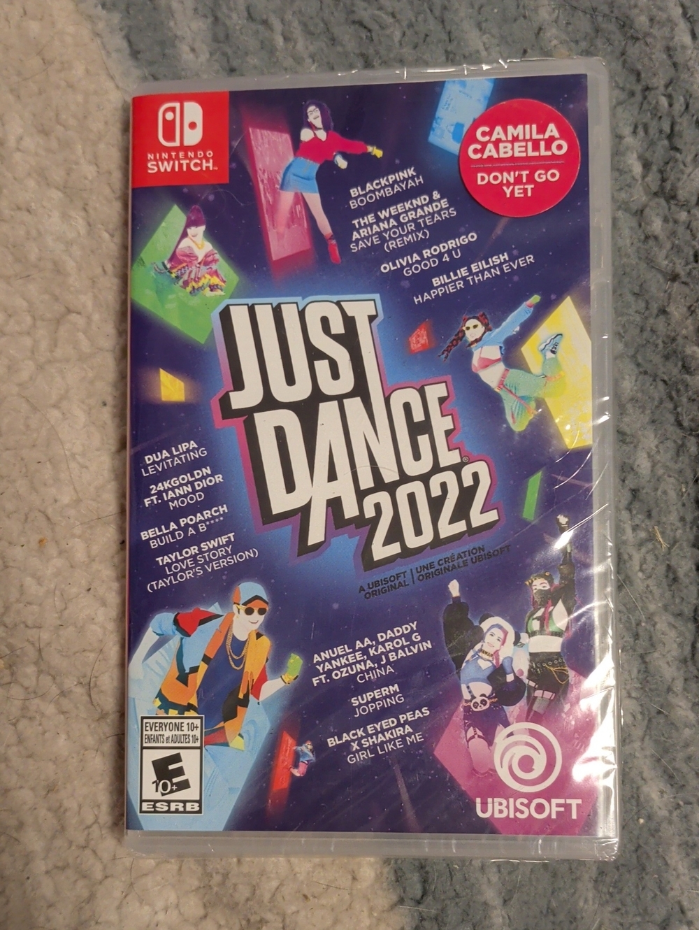 Ubisoft Just Dance 2022 (Nintendo Switch) - Purple Cover